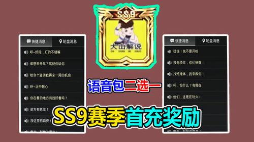 ss9首充最新爆料,最新爆料揭示神秘福利与惊喜