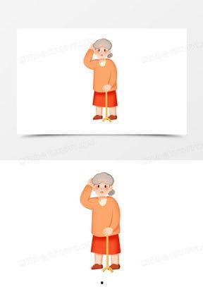 网红奶奶卡通图片可爱,网红奶奶卡通形象，可爱至极萌化人心