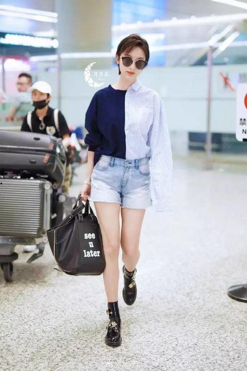 明星同款夏季短上衣,明星同款短上衣，轻松打造清凉造型